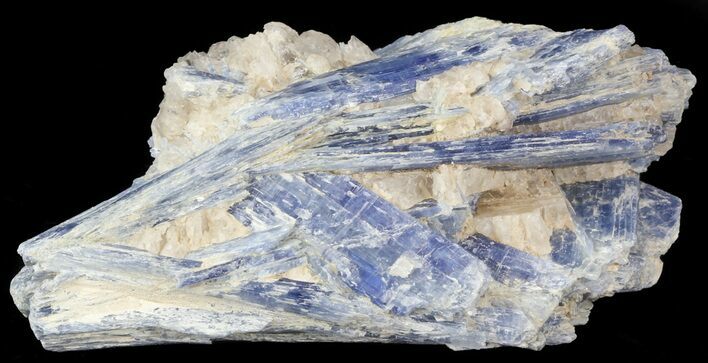 Tabular Kyanite Crystals with Quartz - Brazil #45002